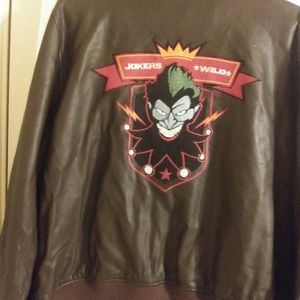 DC comic Jokers Wild bomber jacket